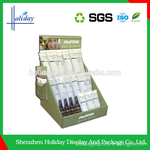 Convenient to transport Easy to assemble corrugated counter display box